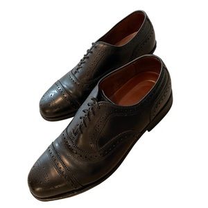 Allen Edmonds Men’s Black Leather Cap Toe Oxfords size 8.5